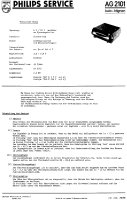 Philips - AG-2101-Service-Manual 